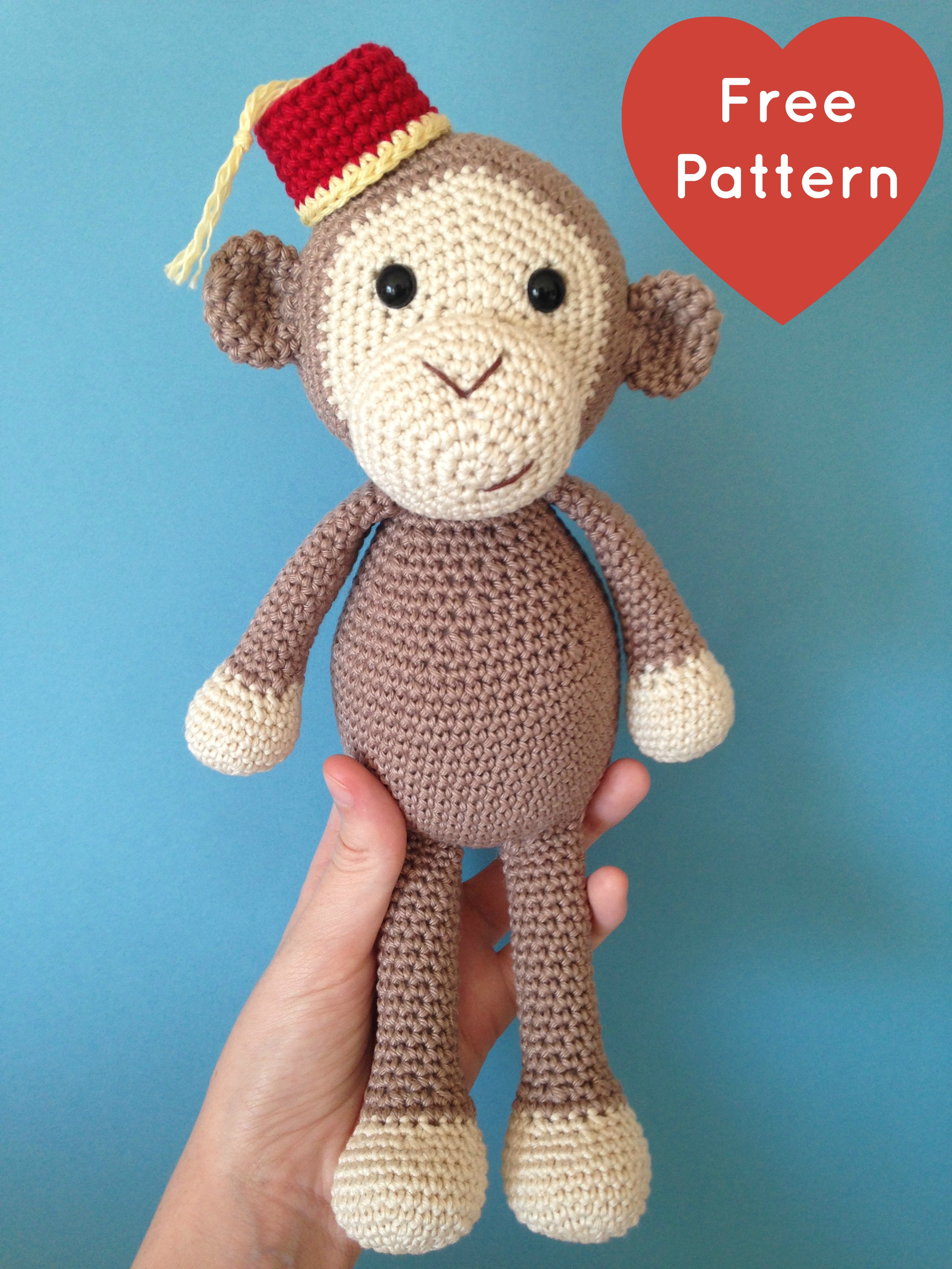 Cheeky Little Monkey Amigurumi