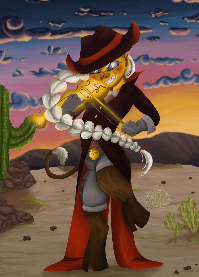 Golden Fiddler at Sunset by PTElephant on DeviantArt