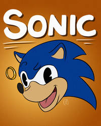 Cartoon Icons Sonic