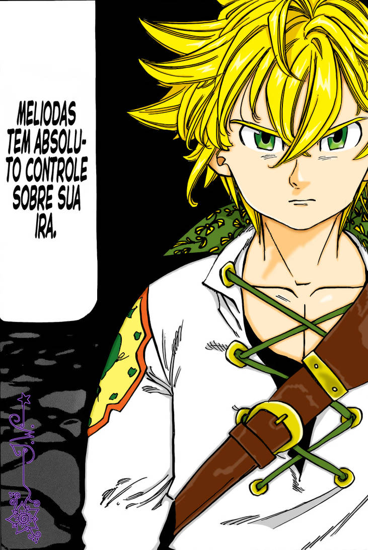 Meliodas Colored 03 by IzaWinnah on DeviantArt