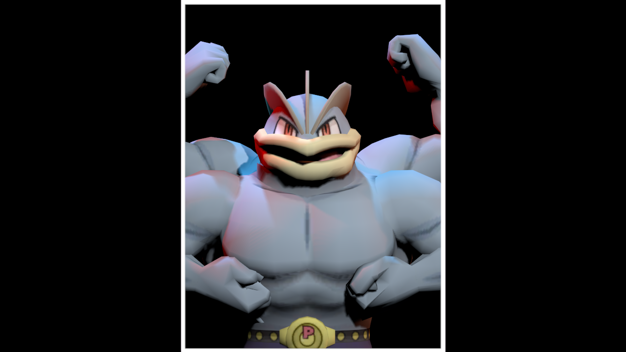 0068 - Machamp by Renderman1804 on DeviantArt