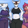 Three Normal-Sized Women