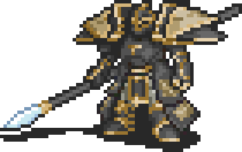 Black Knight Fire emblem style