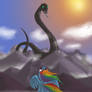 Rainbow Dash and the World Snake