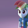 Equestria Girls 3D- Rainbow Dash Test 2(GIF)