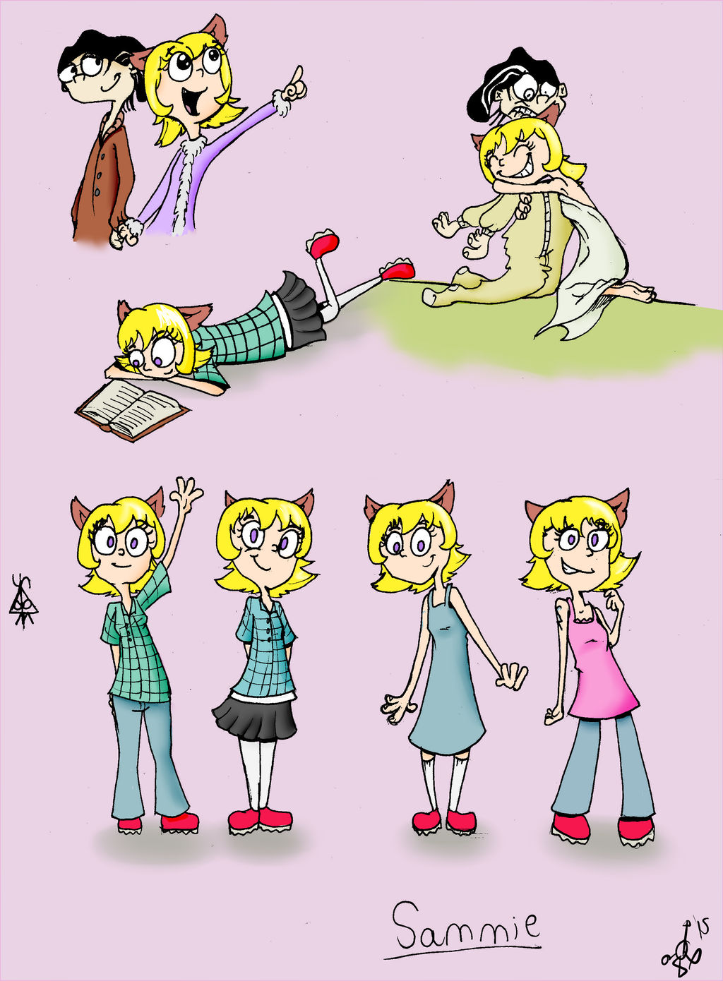 Ed Edd n Eddy OC: Sammie by fimoman on DeviantArt