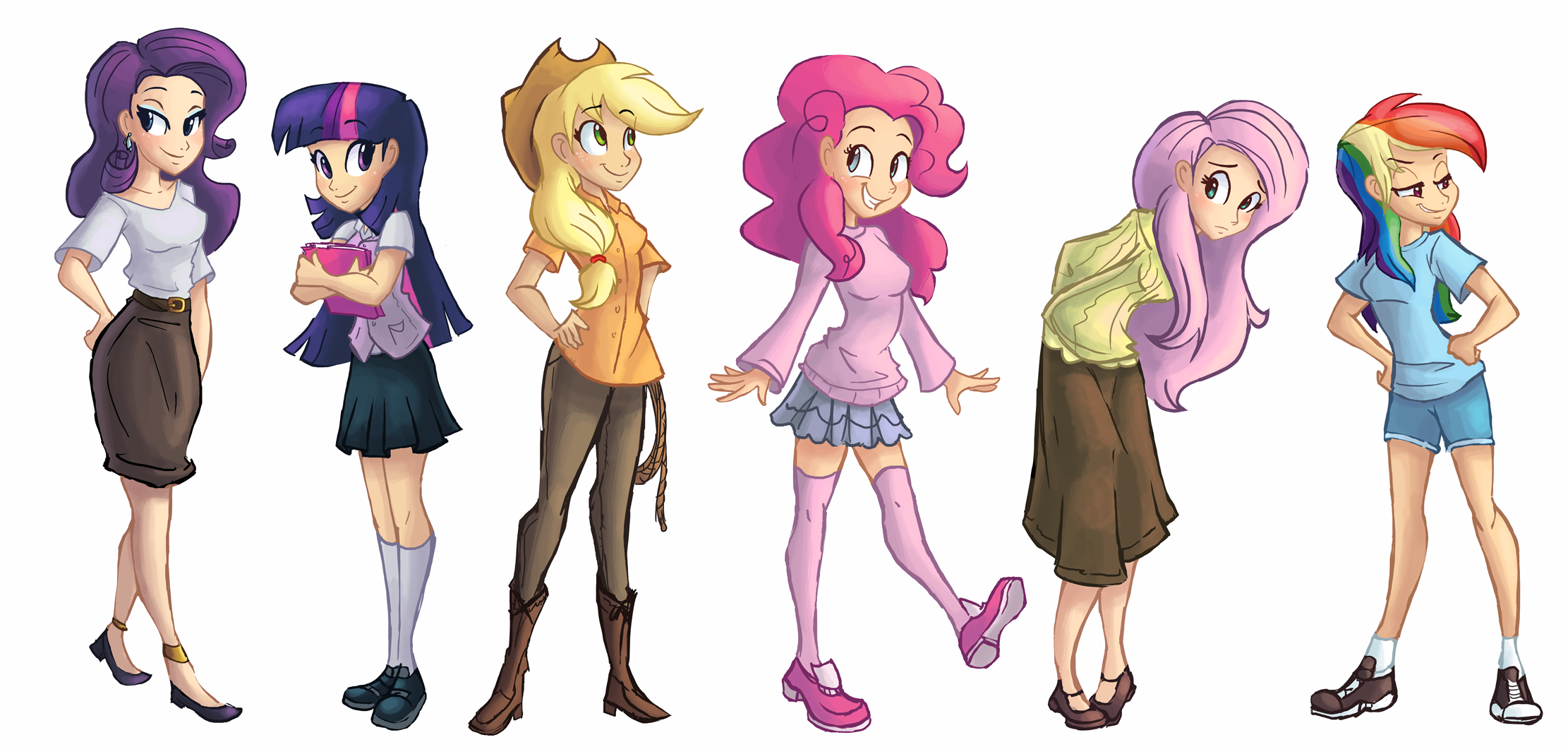 Mane Six Lineup