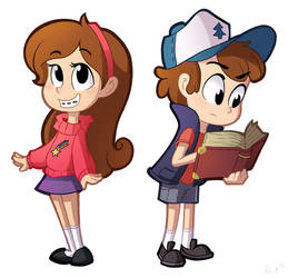 Day 21- Mabel and Dipper