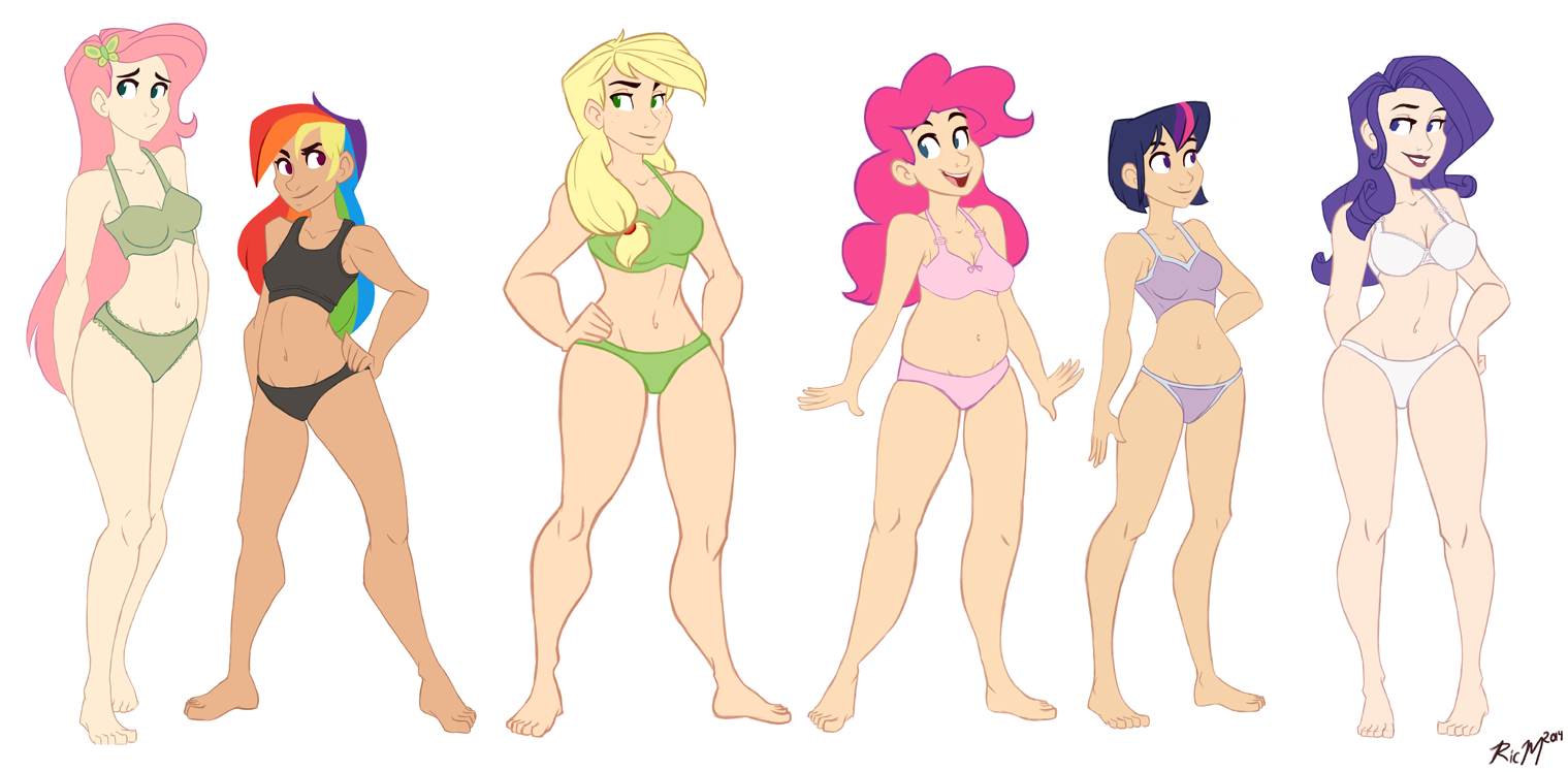 Mane 6 2014 WIP