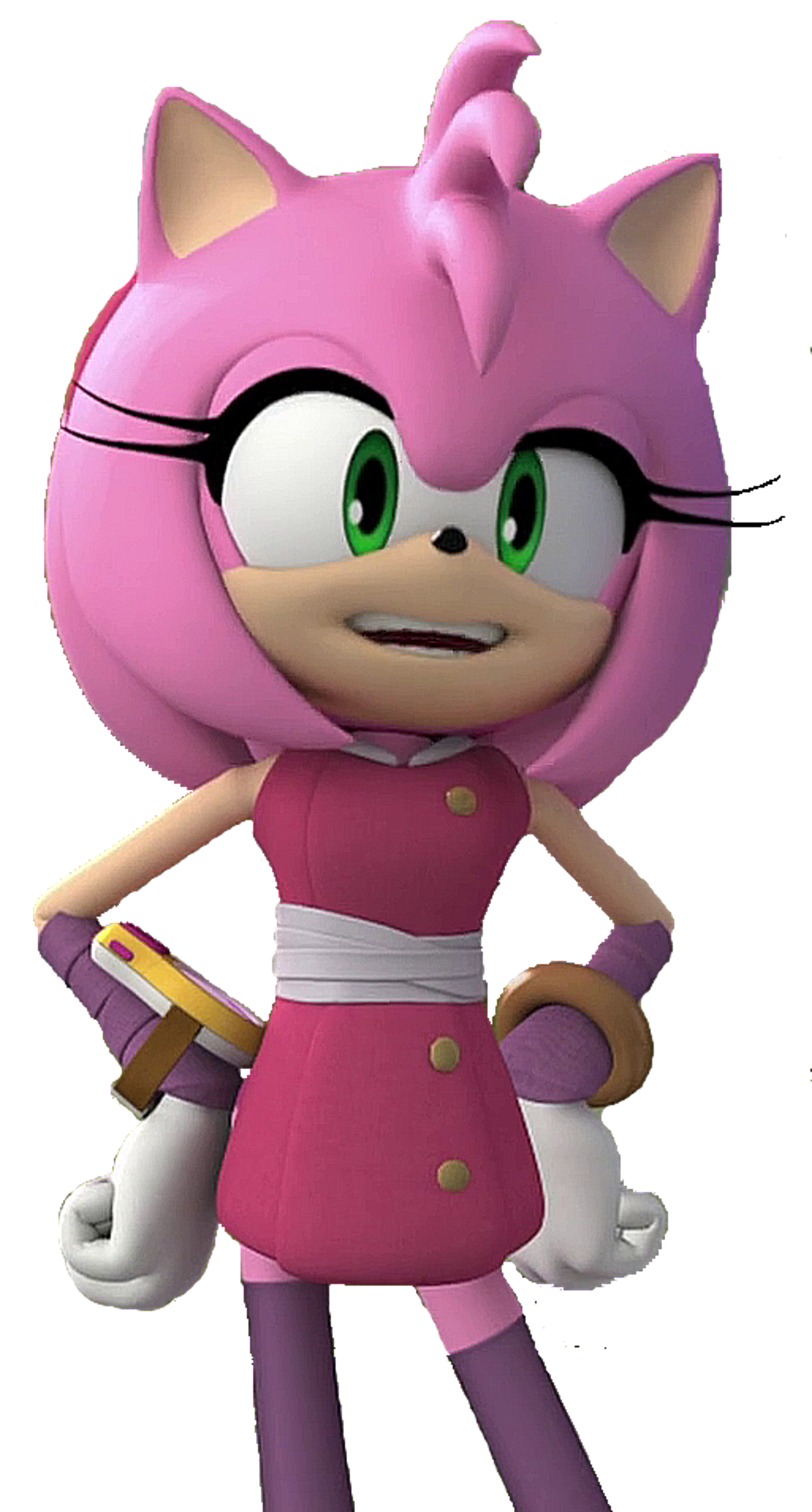 Amy Rose By ~fentonxd On Deviantart So Pretty~ Amy - Nude Sonic Boom Amy  Rose - Free Transparent PNG Download - PNGkey