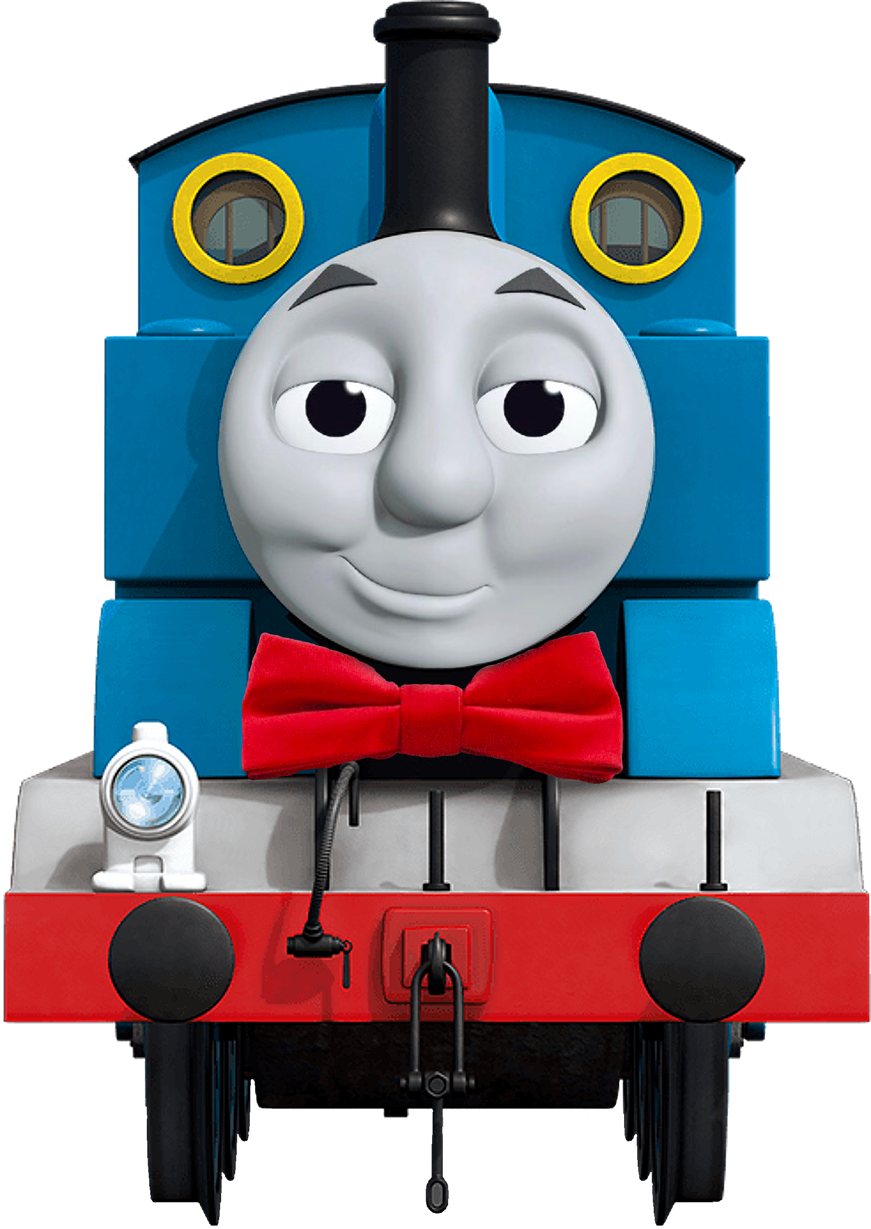 Thomas The Tank Engine Red Bow Tie Transparent by BrandonMerideth