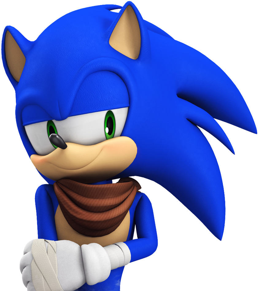 Sonic The Hedgehog Transparent #2 by BrandonMerideth on DeviantArt