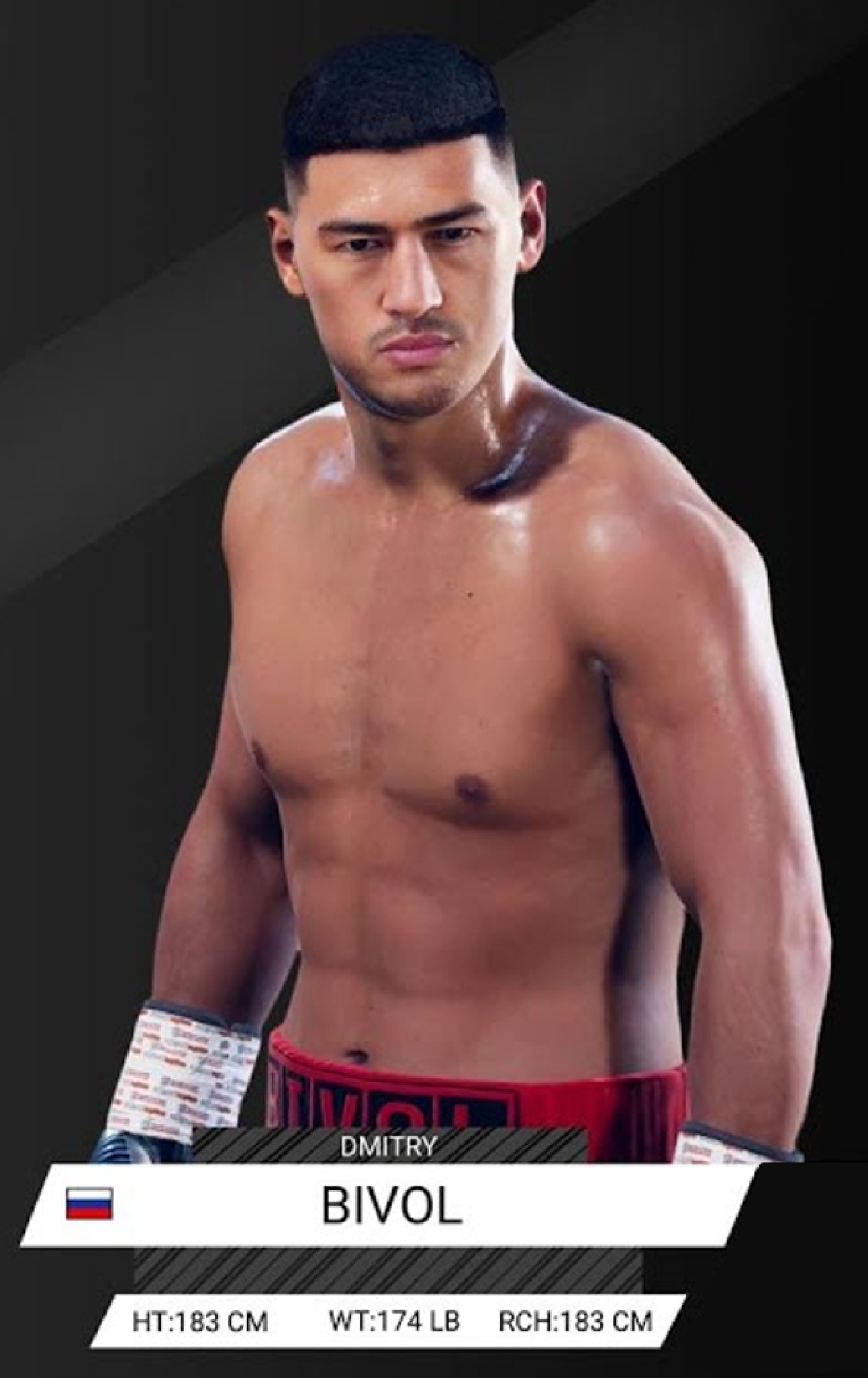 Dmitry Bivol in Undisputed Boxing Game by BrandonMerideth on DeviantArt