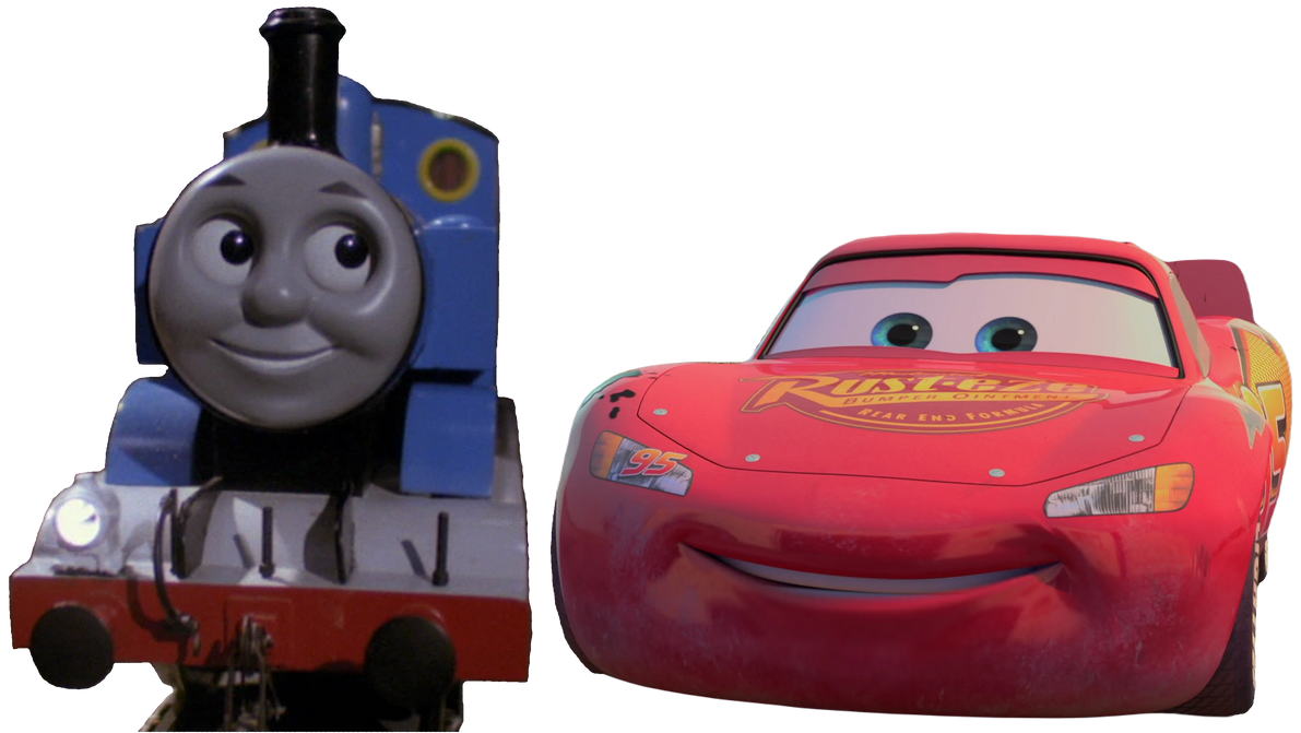Thomas And Lightning McQueen Transparent 1 By BrandonMerideth On thomas-and-lightning-mcqueen-transparent-1-by-brandonmerideth-on