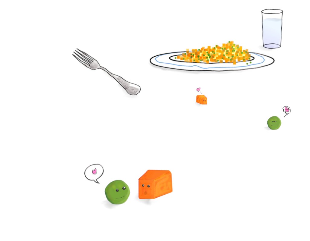 The Drama of Peas and Carrots