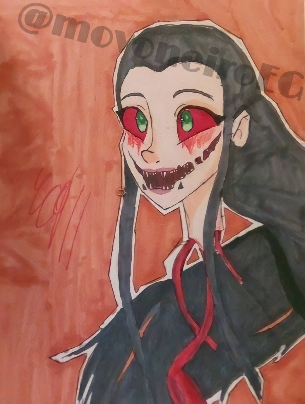 krasue Fanart eyes the horror games by movoneiro on DeviantArt