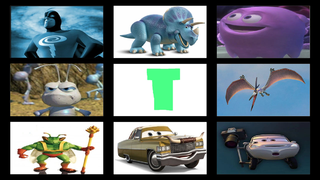 T Characters My Favorite Pixar Characters Starting With T by JasonFraser97Revival on ...