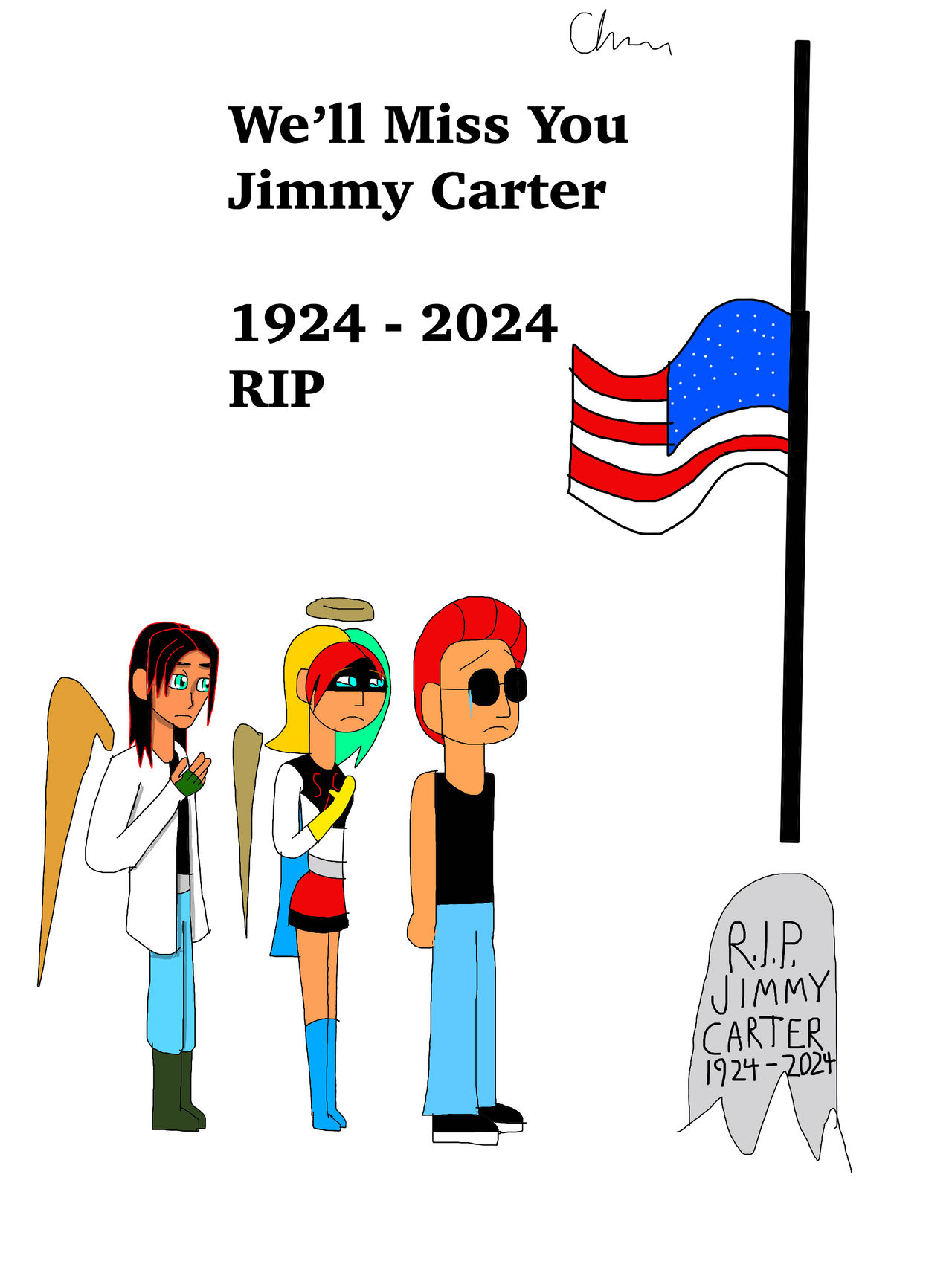 RIP Jimmy Carter by rockonAngelDude on DeviantArt