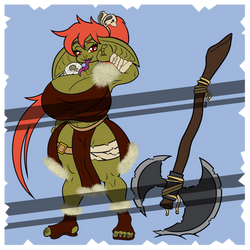 [UA]: Goblin Warrior Girl! by Ulla-H