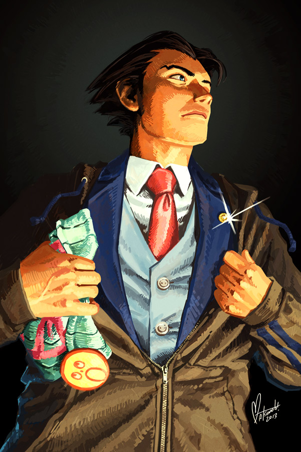 Phoenix Wright : Ace Attorney ~ by SideBOffStage on DeviantArt