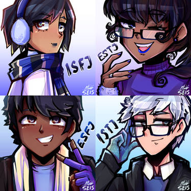 MBTI : The Intellectuals by glaceau on DeviantArt