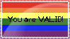 You are Valid!! [Stamp!]