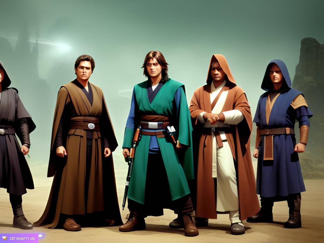 Jedi masters version 5 by Mermanwatch on DeviantArt