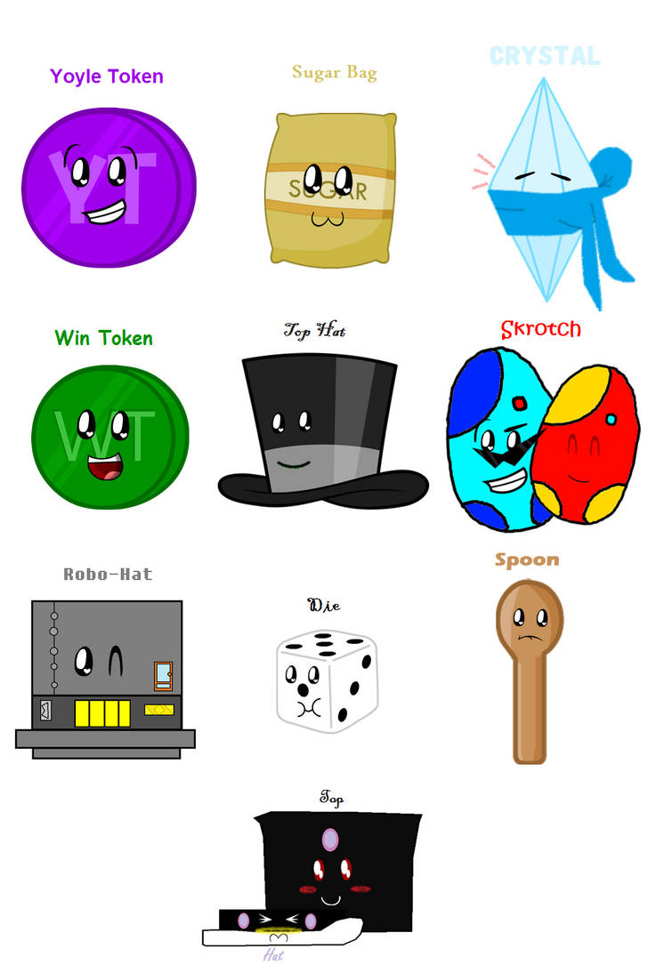 Object Oc's by BFDIFan1234 on DeviantArt