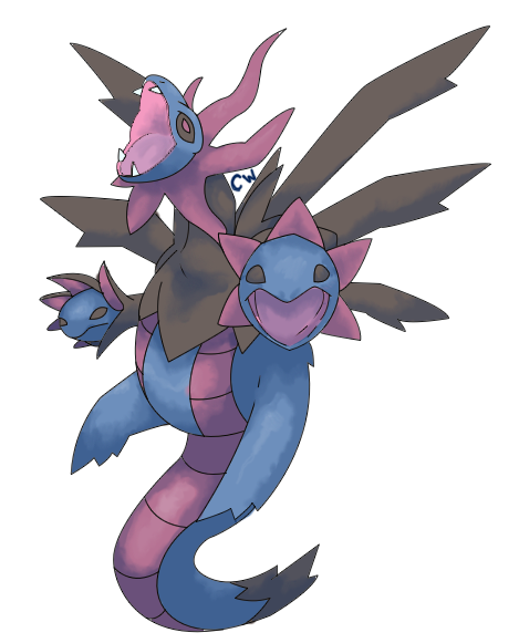 Hydreigon by CherubimonX on DeviantArt