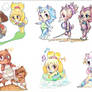 Animal Crossing stickers