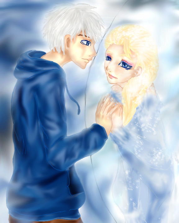 Jack frost and Elsa