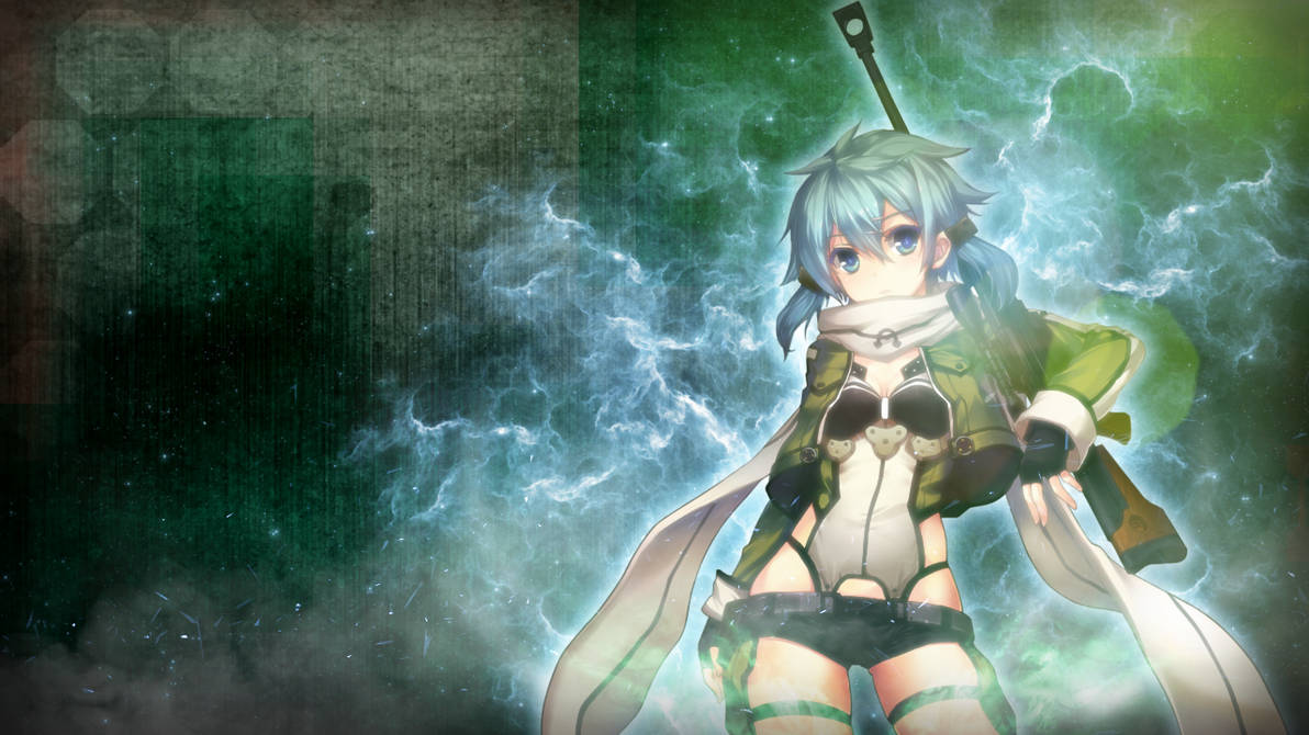 Sinon Wallpaper by MythicxGamer