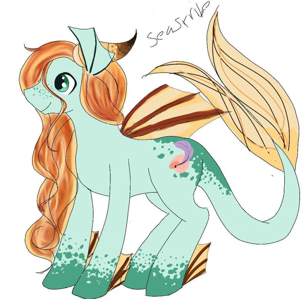 mlp fan character: sea scribe