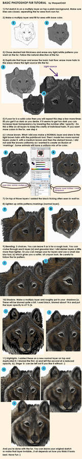 Photoshop Fur tutorial