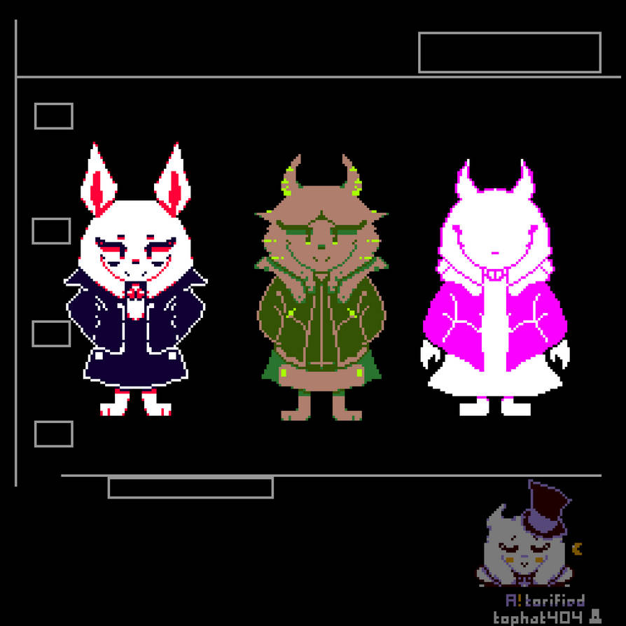 Random Trio by tophat404arts on DeviantArt