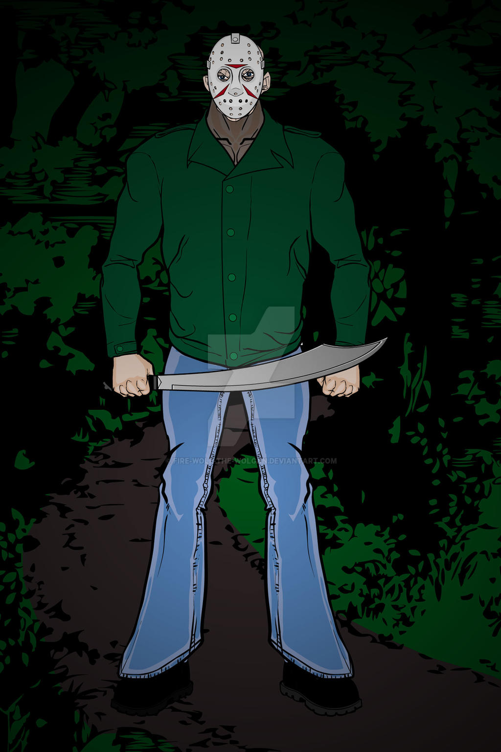 Heromachine- Jason Voorhees by Fire-Wolf-The-Wolgan on DeviantArt