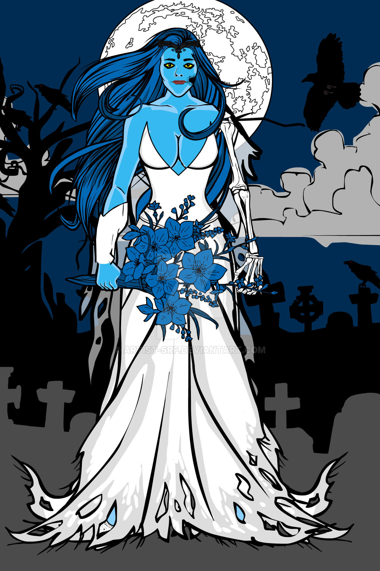 Heromachine Corpse Bride By Artist Srf On Deviantart