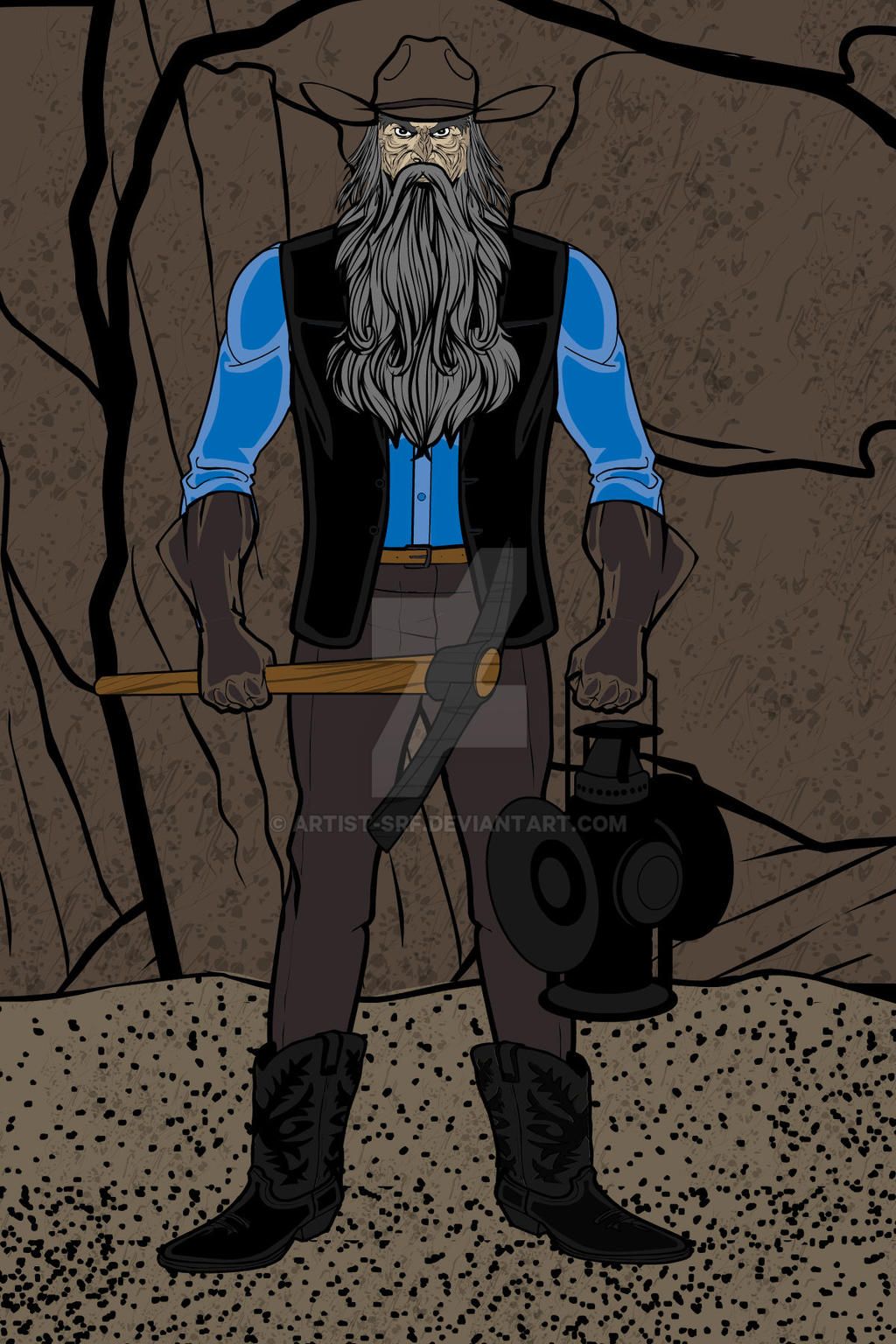 Heromachine Drawing Heromachine: The Miner Forty-Niner by ARTIST-SRF on DeviantArt