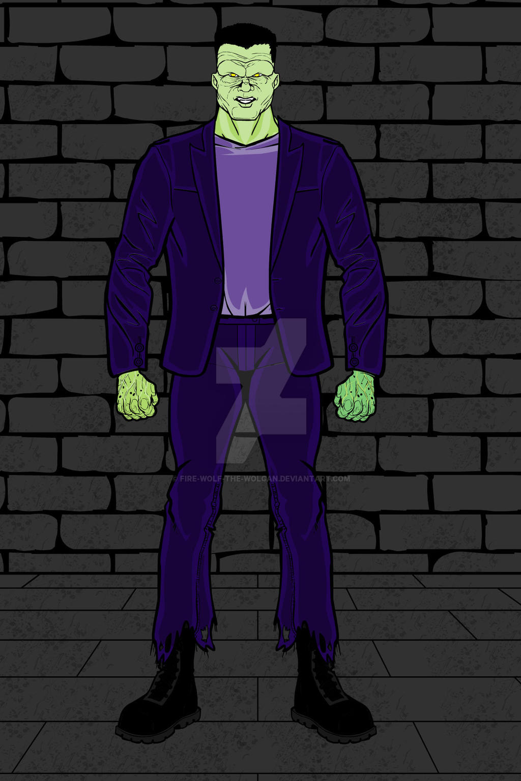 Heromachine Deviantart Heromachine: The Monster (Scooby Doo version) by Fire-Wolf-The-Wolgan ...