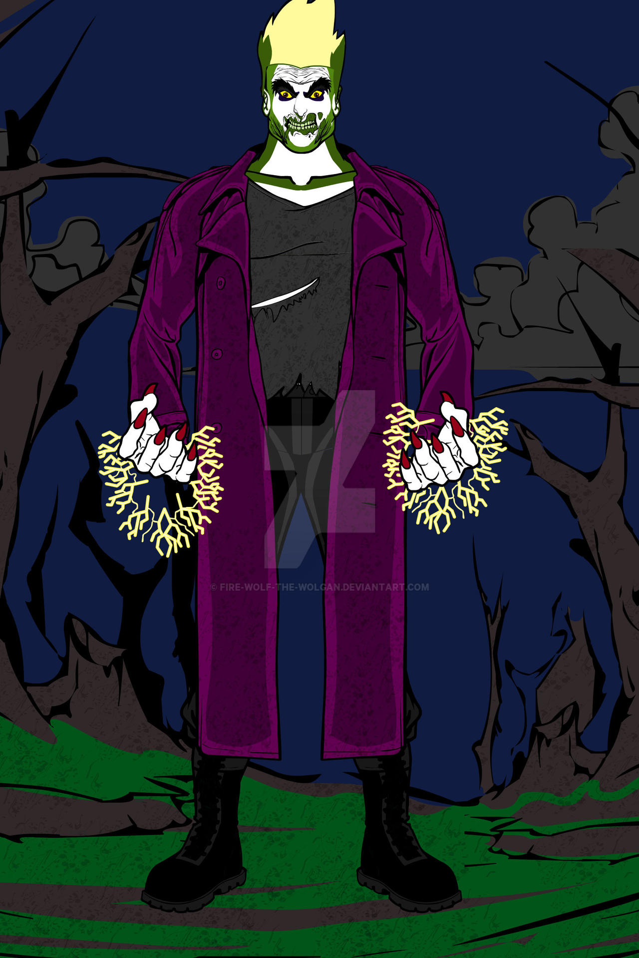 Heromachine Deviantart Heromachine: Negajuice by Fire-Wolf-The-Wolgan on DeviantArt
