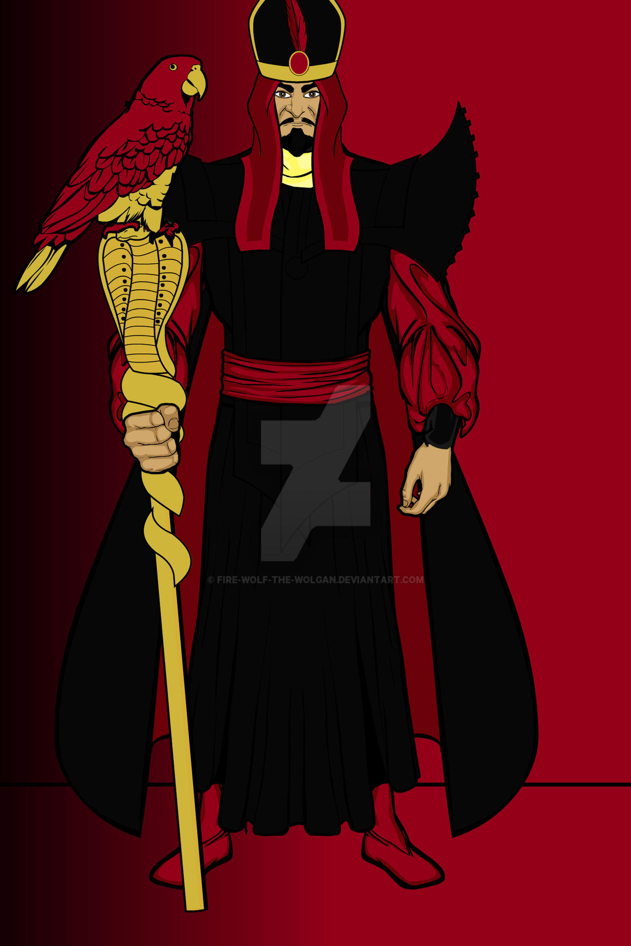 Heromachine Deviantart Heromachine: Jafar by Fire-Wolf-The-Wolgan on DeviantArt