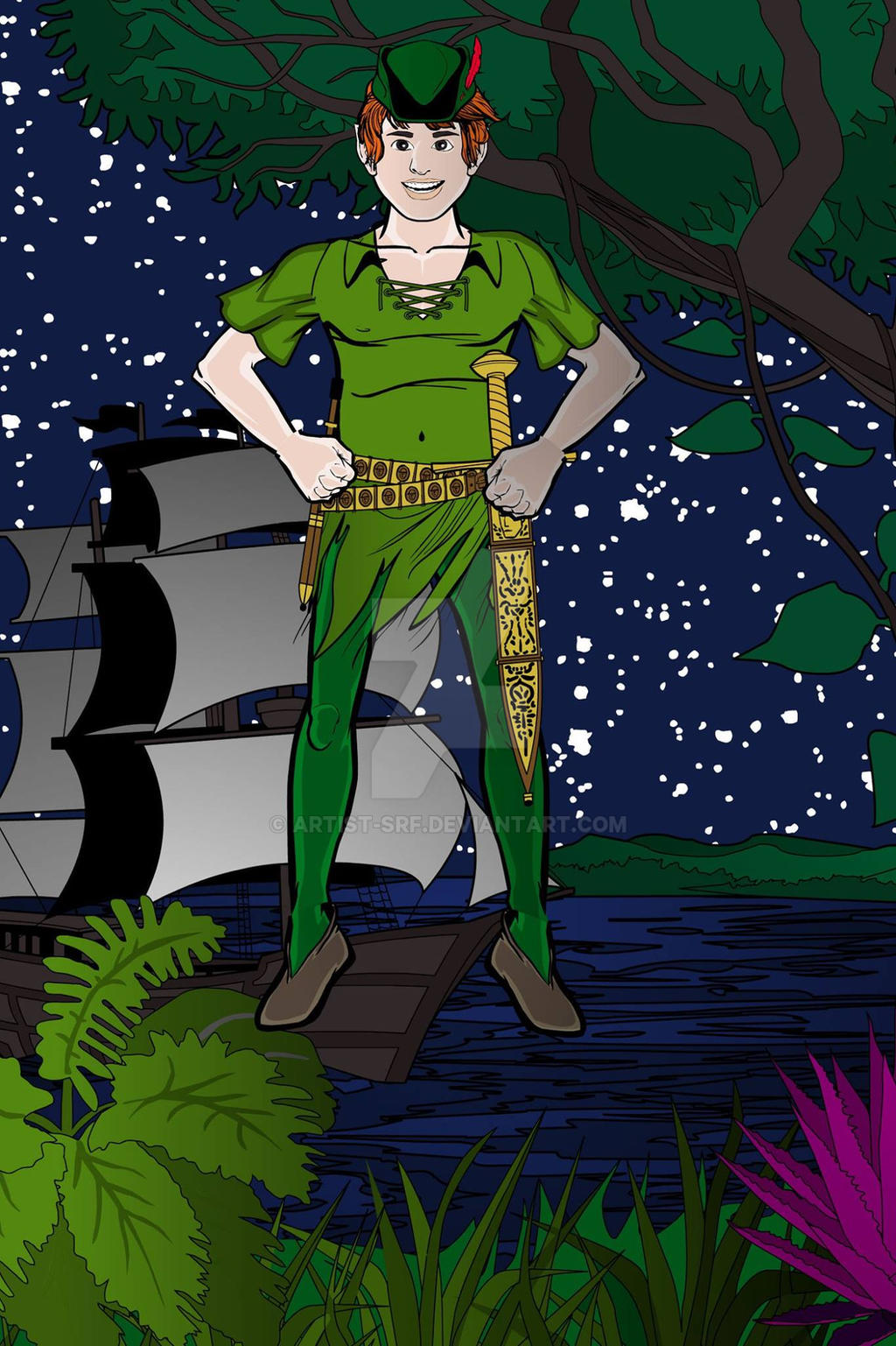 Heromachine Deviantart Heromachine: Peter Pan by ARTIST-SRF on DeviantArt