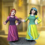Hero Forge: Anastasia and Drizella
