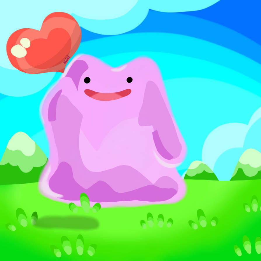 Pokemonth - Day 7 Normal ( Ditto ) by Riku-Link on DeviantArt