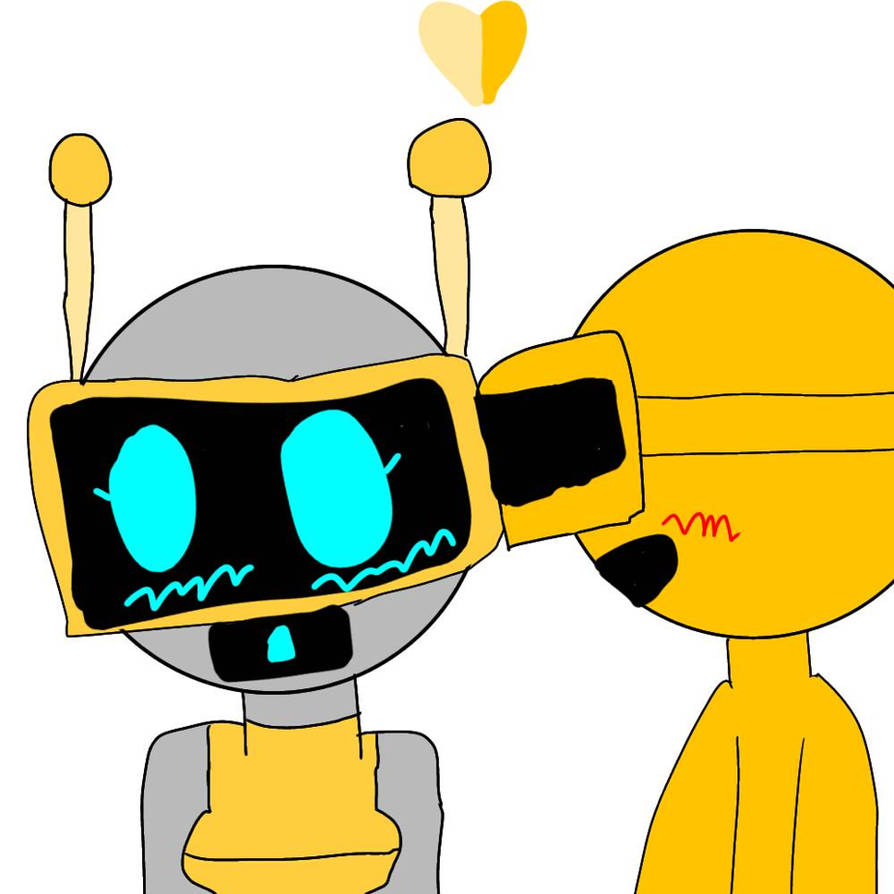 Funbot x garnold (real ship) by gisseltejada on DeviantArt