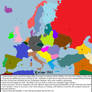 Europe 1951 Post Second World War *Updated