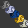 [Model Preview] KH2 Accessories - Rings type 4