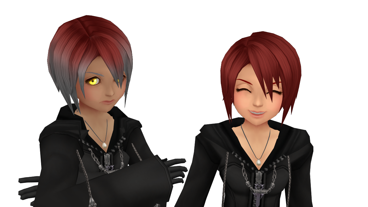 Black hair kairi best sale
