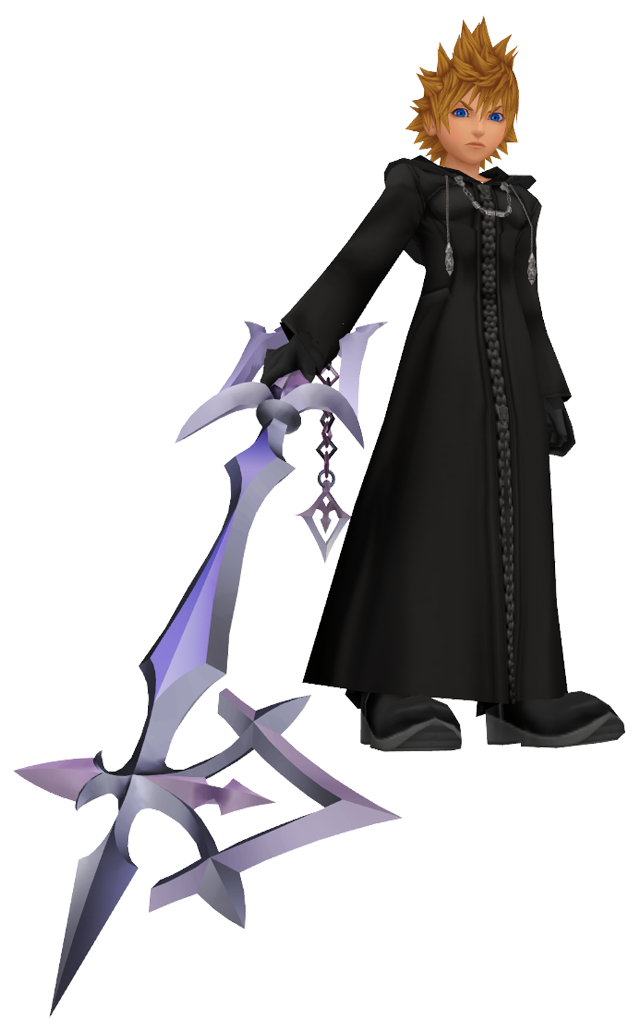 MMD DL] Roxas's Keyblade - Darker than Dark by makaihana975 on