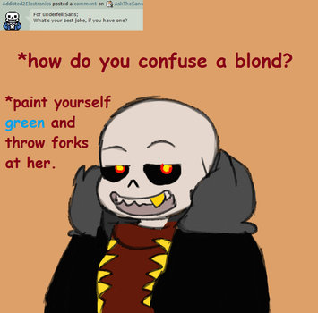 Ask Underfell Sans 30